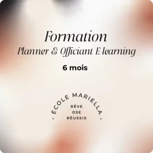Formation Wedding Planner + Officiant - E-learning - 6 mois