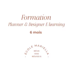 Formation Wedding Planner + Designer - E-learning - 6 mois