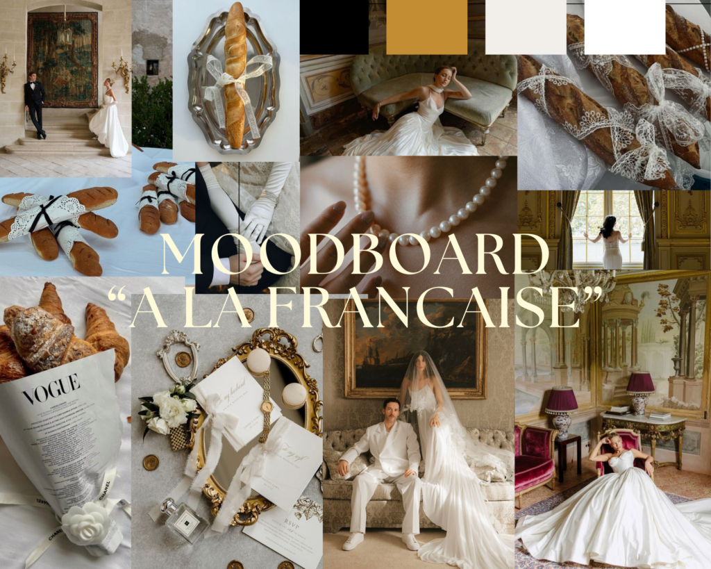 moodboard mariage à la française